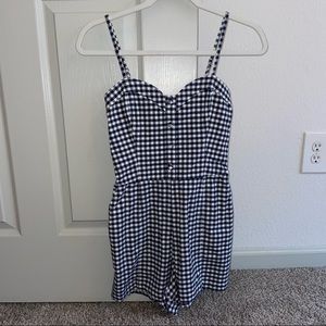 Abercrombie Gingham Romper
